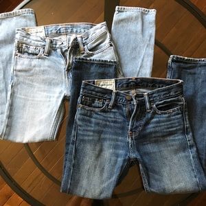 Abercrombie Kids Slim Fit Jean Bundle Sz 8